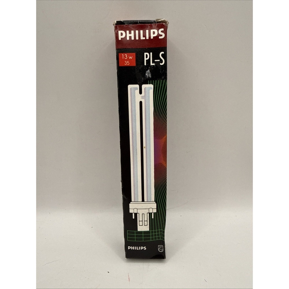 Philips PL-S 13W/35 13W 2 Pin GX23 3500K CFL Brand New In Packaging